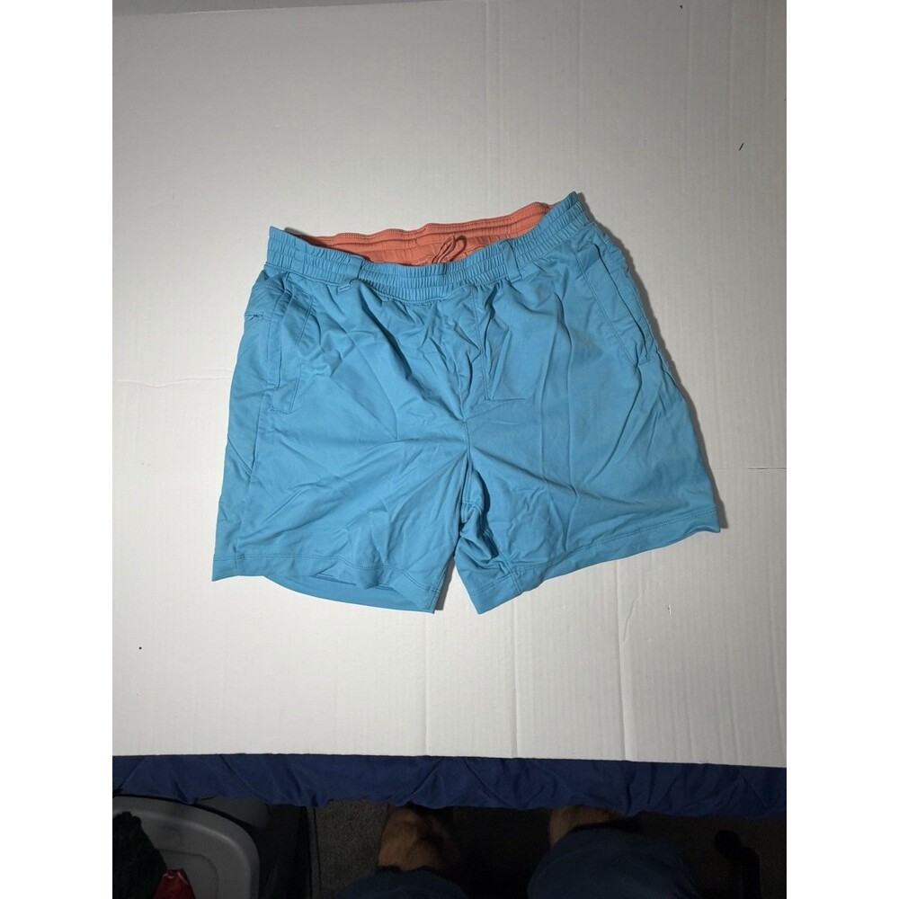 Birddogs Mens Lined Gym Shorts XL Blue Built In Liner Athletic Workout